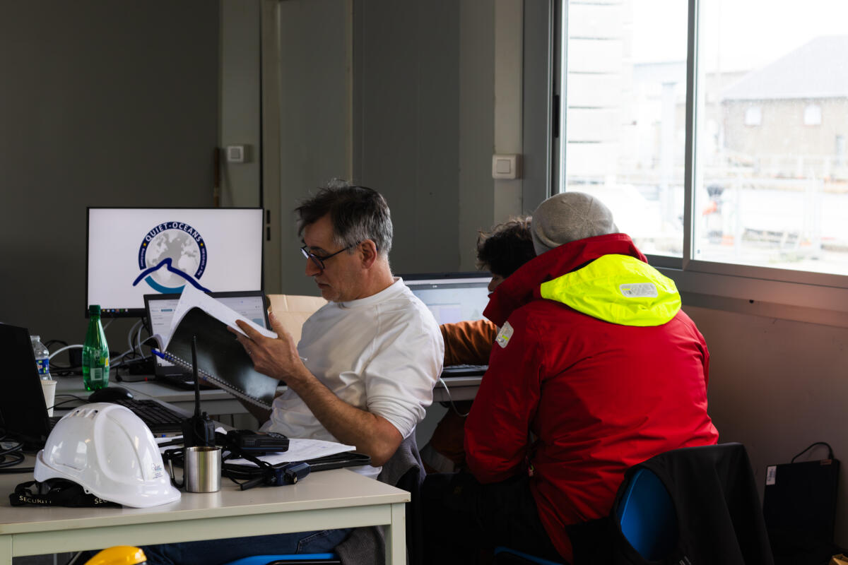 Mesuré par Quiet Oceans Mesuré par Quiet Oceans